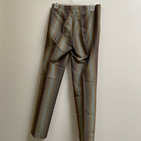 Kenneth Cole Multicolour Silk Trousers - Picture 5 of 5